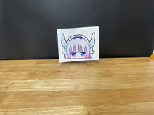 Load image into Gallery viewer, Kanna Kamui (Kobayashi-san Chi No Maid Dragon) Anime Sticker Decal Peeker Original
