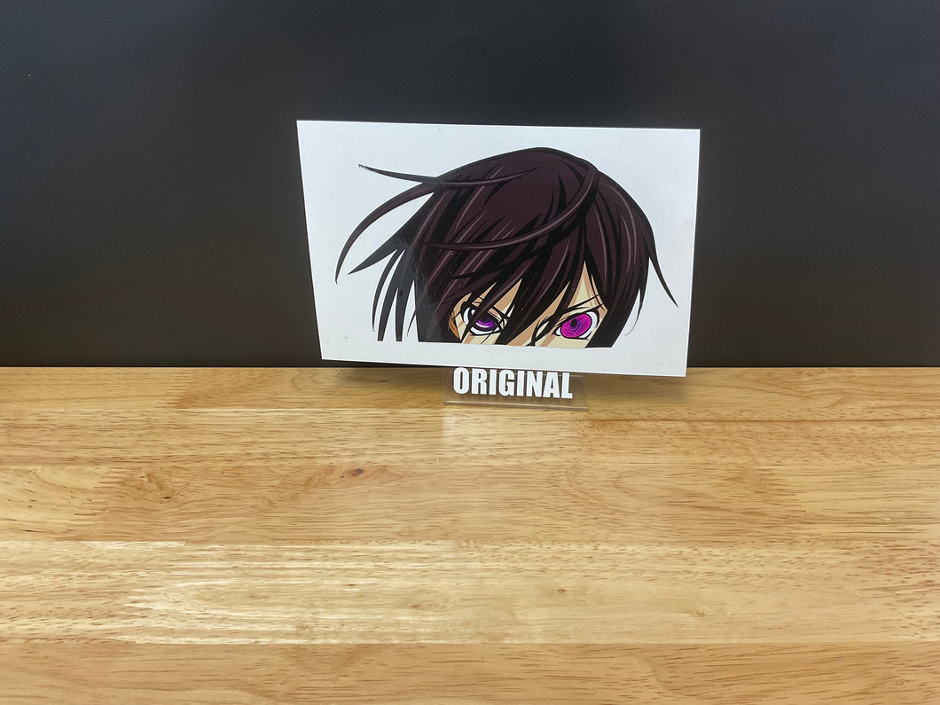 Leouch Vi Britannia Peeker Anime Decal Sticker Original